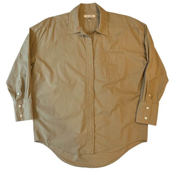 Banana Republic Women’s Tan Petite Oversized Tunic - Picture 5 of 8